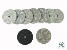 Flexible Polishing Pads / white pane DM_02