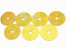 New Popular Spiral Wet Polishing Pads DM_05