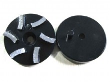 6 Segments Grinding Disc With Post For Concrete Grinding
