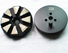 8 Segments Metal Grinding Diamond With Pin for Concrete 