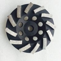 12 segments Turbo Diamond Cup Grinding Wheel 