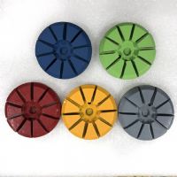3inch Velcro Metal Bond Concete Grinding Polishing Pads