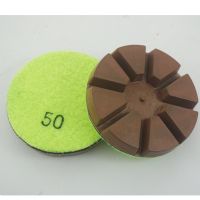 3 Inch 80mm Diamond Resin-Copper Bond Floor Polishing Pads