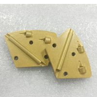 2 Quarter Round PCD Traps with Single Sacrificial Bar For Removing Epoxy Coating