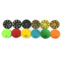 8 Triangles Diamond 3 Inch Resin Floor Polishing Pads