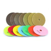 5inch wet Concrete Edge polishing pad 