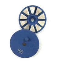 10seg Metal Bond Concrete Grinding Puck with One pin