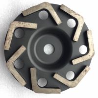 L Segment Diamond Grinding Cup Wheels