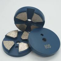 4 Segments Diamond Grinding Plate for Terrco Floor Grinder