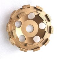 125mm Double row segment concrete grinding cup wheel