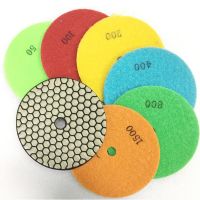 7 Step Honeycomb Dry Polishing Pads