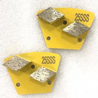 25 Grit Super Soft Bond Diamond Double Rhomus Segment Trap