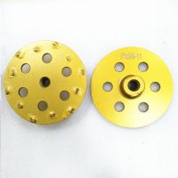 To remove epoxy 5 inch PCD grinding cup wheels