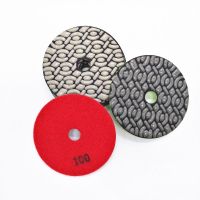 New design diamond resin dry polishing pads for floor