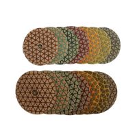 3 inch or 4 inch dry polishing pads for marble tile