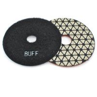 4 inch dry polishing buff pads for stone