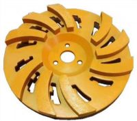 Diamond grinding cup wheels with new segments