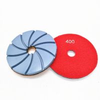 Velcro Back Diamond Resin Polishing Pads