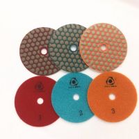 New color 3 steps dry polishing pads