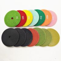 Colorful wet polishing pads for stone 