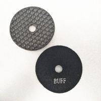 Dry black buff polishing pads for stone