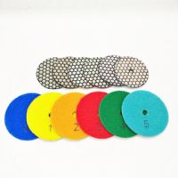 6 Steps Resin Dry Polishing Pads Diamond Polishing Tools