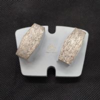 Double Diamond Concrete Grinding Abrasive Shoes