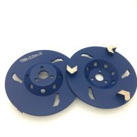 Arrow segments diamond grinding cup wheels