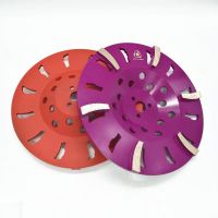 6 Grinding Segments Metal Bond Cup Grinding Wheel 