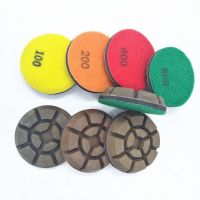 3 Inch New Color Resin Polishing Pads with 6mm Cushion