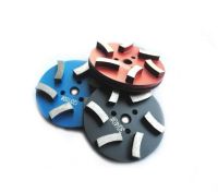 Velcro Diamond Grinding Disc with 6 segments