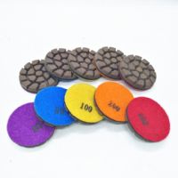 Copper bond resin polishing pads Concrete Tooling