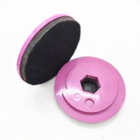 4''/5'' Pink Plastic Snail Lock Backer Pads