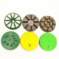 3 inch 3 steps polishing puck for concrete floor