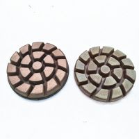 3 or 4 inch dry and wet used copper polishing pads for floor
