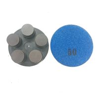 3 inch Velcro ceramics polishing puck for floor