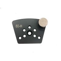 Single button diamond grinding disc