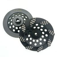 Concrete floor grinding cup wheels