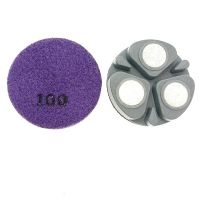 3 inch dry used ceramics concrete polishing puck 