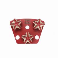 9mm Star Segments Diamond Grinding Floor Traps