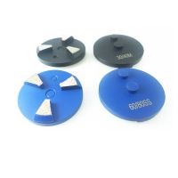 3 Seg Metals Bond Grinding Puck 3 inch with 2 pins
