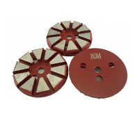 3 inch 10 Segments diamond grinding disc for Xingyi grinder