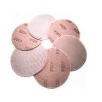 Round Flocking Dust Collection Abrasive Net Orbital Sander Pads for Drywall