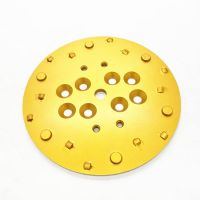 PCD Diamond Concrete Floor Grinding Plate 10inch Wedged 