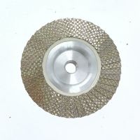 Diamond Electroplated Flap Disc Metal Bonded Diamond Flaps Aluminum For Angle Grinder Dry Wet Use
