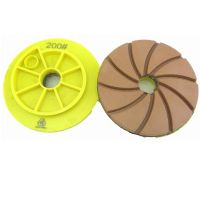 Flat Edge Snail Lock In Line Polishing Pads