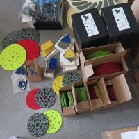 Diamond Polishing Pads 230mm with extraction holes