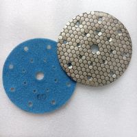 150mm With Hole Electroplate Polishing Pads 