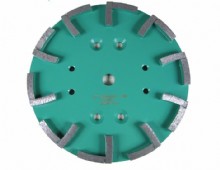 10 Inch 20 Segs Diamond Floor Grinding Plate 